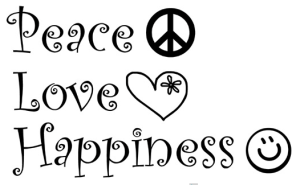 PeaceLoveHappiness
